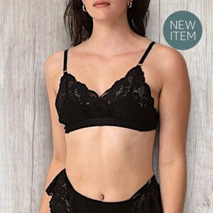 We are HAH (from Free People) LADIES LOUNGE BRALETTE | NOIR LINGERIE – BRA XS